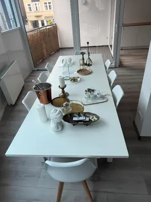 Getränke in der Unterkunft Loft-like Apartment 150 sqm near Veltins Arena