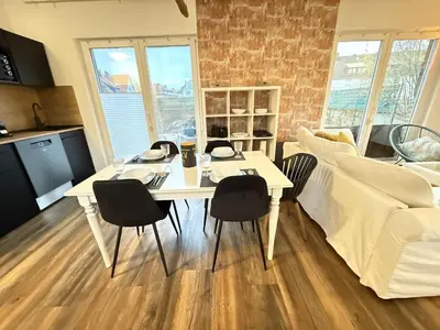 Küche/Küchenzeile in der Unterkunft House Regatta