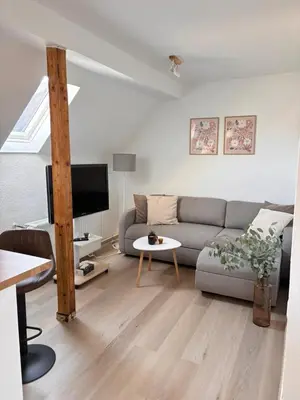 TV/Unterhaltungsangebot in der Unterkunft Seeblick Apartment Duisburg am Blauen See - 15 Min zur Messe Düsseldorf