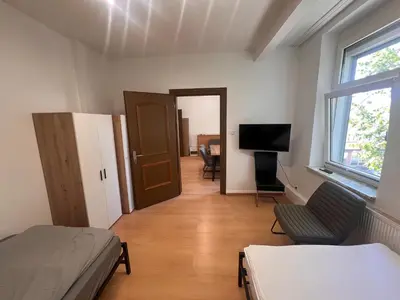 TV/Unterhaltungsangebot in der Unterkunft Monteurzimmer Ferienwohnung WG Monteurwohnungen Recklinghausen