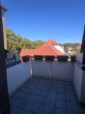Ein Balkon oder eine Terrasse in der Unterkunft Monteurzimmer Ferienwohnung WG Monteurwohnungen Recklinghausen