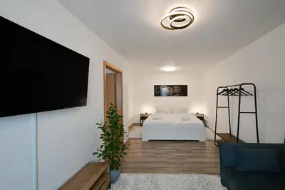 Ein Bett oder Betten in einem Zimmer der Unterkunft SANO - Hagen - Vorhalle