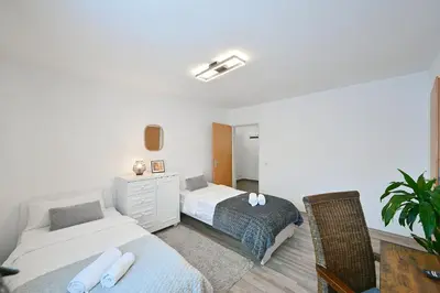 Ein Bett oder Betten in einem Zimmer der Unterkunft SANO - Hagen - Vorhalle