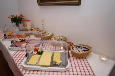 Essen im Hotel oder in der Nähe