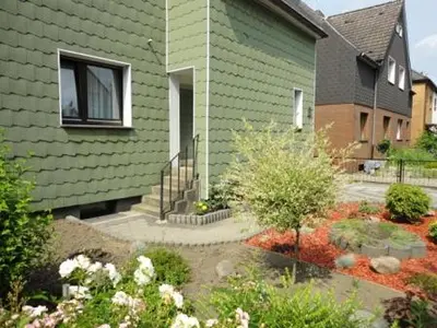 Ein Garten an der Unterkunft Ferienwohnung Laux