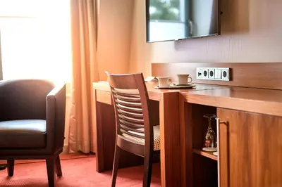 Küche/Küchenzeile in der Unterkunft HOTEL KOCKS am Mühlenberg