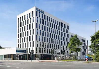 Das Gebäude in dem sich das Hotel befindet