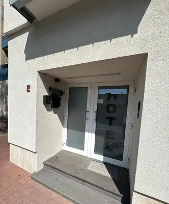 Eine Fassade oder ein Eingang zu Hotel Lintforter Hof