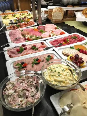 Essen im Hotel oder in der Nähe