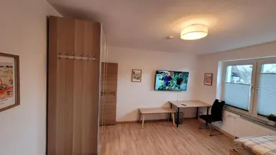 TV/Unterhaltungsangebot in der Unterkunft Wohnung in Datteln