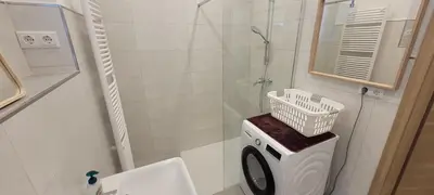 Ein Badezimmer in der Unterkunft Wohnung in Datteln