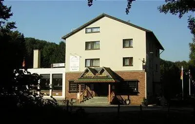 Das Gebäude in dem sich das Hotel befindet