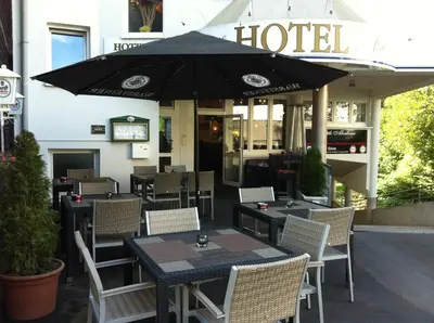 Ein Restaurant oder anderes Speiselokal in der Unterkunft Hotel Abalone