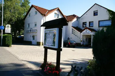 Das Gebäude in dem sich das Hotel befindet