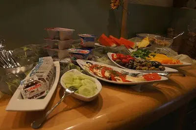 Essen im Hotel oder in der Nähe