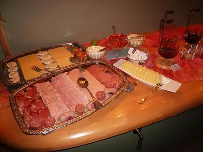Essen im Hotel oder in der Nähe