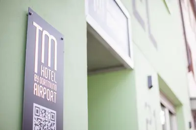 Ein Zertifikat, Auszeichnung, Logo oder anderes Dokument, das in der Unterkunft TM Hotel Dortmund Airport ausgestellt ist