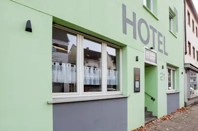 Das Gebäude in dem sich das Hotel befindet