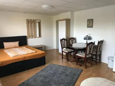 Ein Bett oder Betten in einem Zimmer der Unterkunft Landgasthof Schänzer