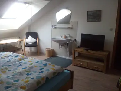 Ein Bett oder Betten in einem Zimmer der Unterkunft Landgasthof Schänzer
