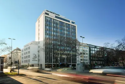 Das Gebäude in dem sich das Hotel befindet
