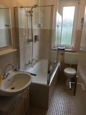 Ein Badezimmer in der Unterkunft Lorenz Apartment