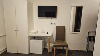 Küche/Küchenzeile in der Unterkunft Hotel Kölner Hof