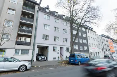 Das Gebäude in dem sich das Gasthaus befindet