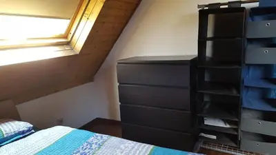 Ein Bett oder Betten in einem Zimmer der Unterkunft Monteur Apartment Charlotte