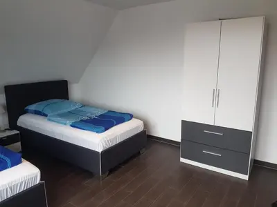 Ein Bett oder Betten in einem Zimmer der Unterkunft Hotel Restaurant Kroatia