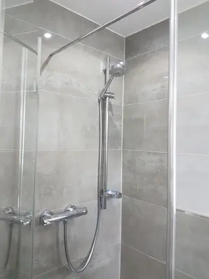 Ein Badezimmer in der Unterkunft Hotel Restaurant Kroatia