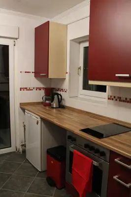 Küche/Küchenzeile in der Unterkunft Fair Trade Apartment