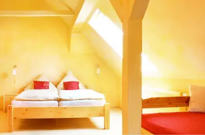 Ein Bett oder Betten in einem Zimmer der Unterkunft Kessenbrock Appartements