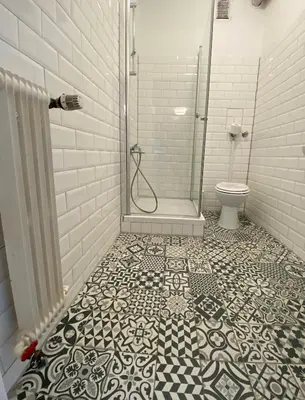 Ein Badezimmer in der Unterkunft TM Aparts