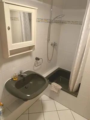 Ein Badezimmer in der Unterkunft Ferienwohnung Blankenstein