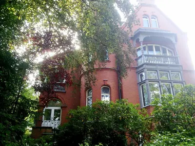 Ein Garten an der Unterkunft Business Apartment Briller Viertel