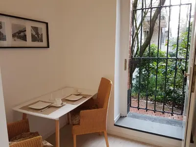Ein Balkon oder eine Terrasse in der Unterkunft Business Apartment Briller Viertel