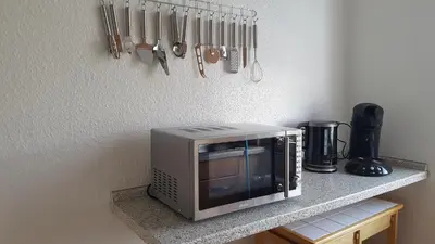 Küche/Küchenzeile in der Unterkunft Ferien-& Monteurwohnung Koenen2 nah am Westfield Centro