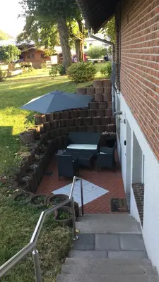 Ein Garten an der Unterkunft Am Grünenplatz 63