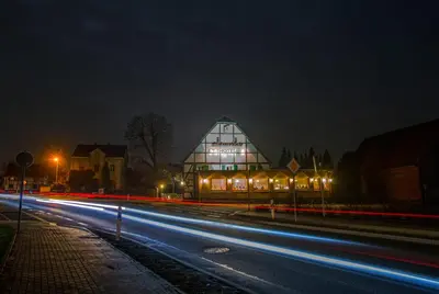 Das Gebäude in dem sich das Hotel befindet