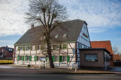 Das Gebäude in dem sich das Hotel befindet
