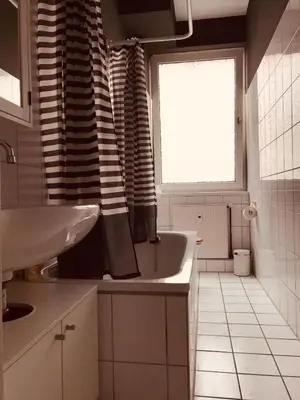 Ein Badezimmer in der Unterkunft Apartments Sevenarstraße