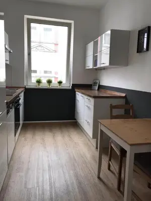 Küche/Küchenzeile in der Unterkunft Apartments Sevenarstraße