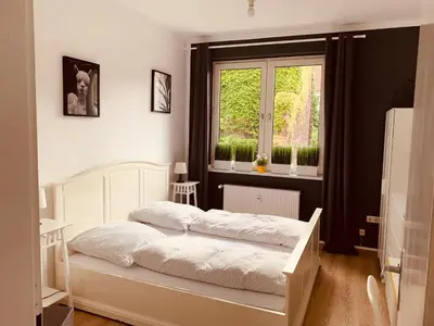 Ein Bett oder Betten in einem Zimmer der Unterkunft Apartments Sevenarstraße