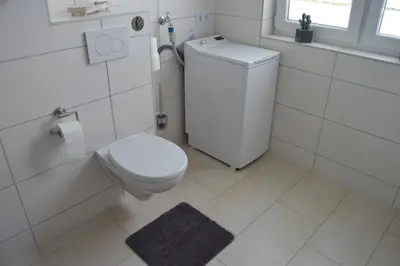 Ein Badezimmer in der Unterkunft Apartment Meerfeld
