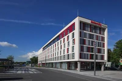 Das Gebäude in dem sich das Hotel befindet