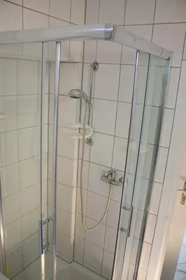 Ein Badezimmer in der Unterkunft Ferienwohnung Ohligs