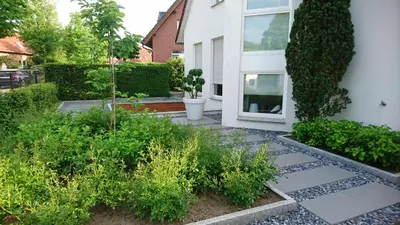 Ein Garten an der Unterkunft Haardblick