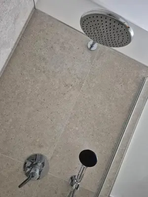 Ein Badezimmer in der Unterkunft Haardblick
