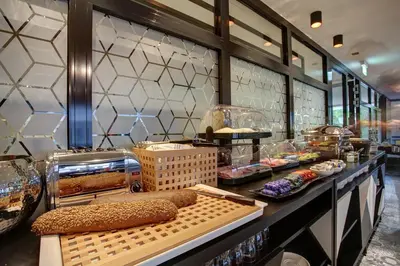 Essen im Hotel oder in der Nähe